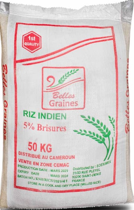 Riz Indien 5% 50kg  Riz Indien 5% 50kg