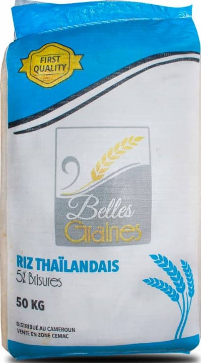 Riz Thaïlandais 5 % 50kg Riz Thaïlandais 5 % 50kg